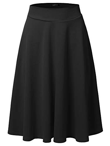 Women's Midi A-Line Skirt