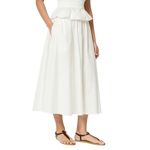 Women's Poplin A-Line Skirt